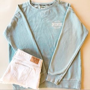 PINK Sea-foam Crew Neck